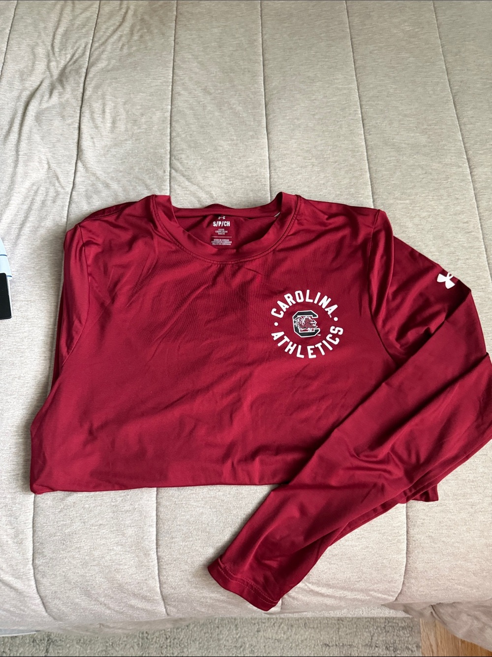 University of South Carolina UA Long-Sleeve, small